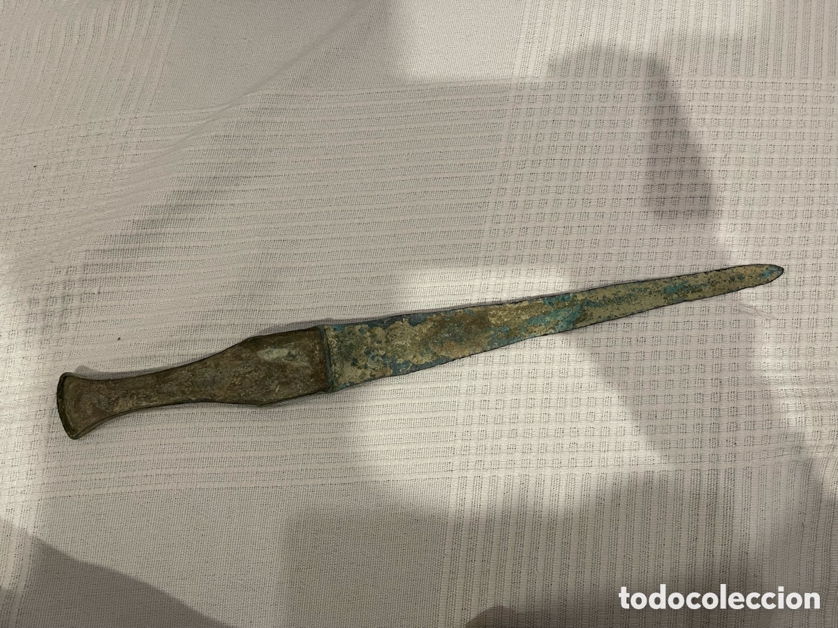 Antig&uuml;edades: Autentica daga bronce Luristan S.XII A.C