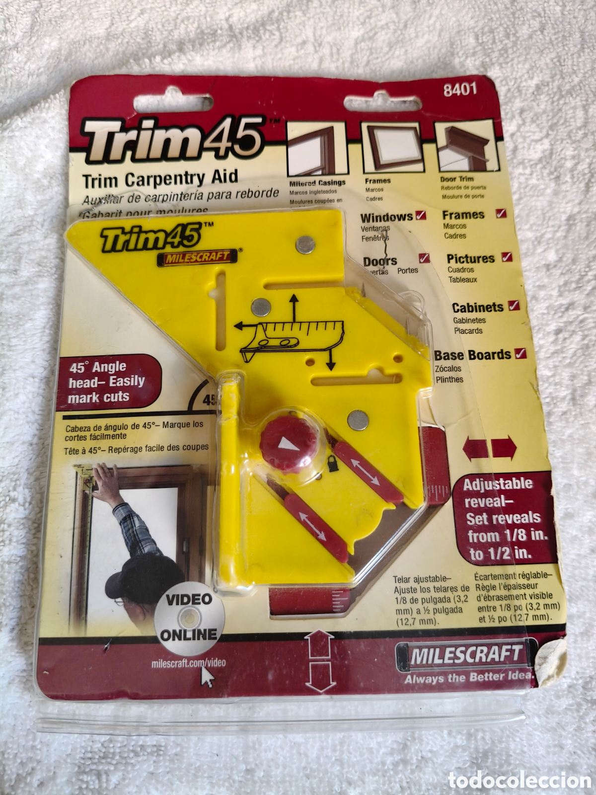 Antig&uuml;edades: Marcador de &aacute;ngulo trim 46 - Foto 1