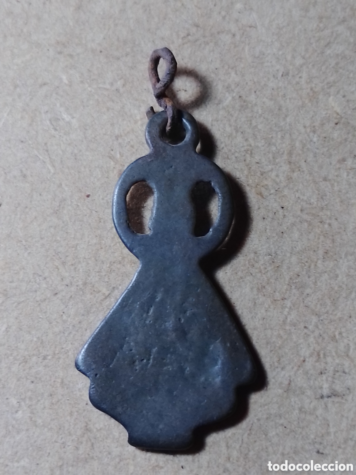 Antig&uuml;edades: Antigua Medalla pastoril. - Foto 2