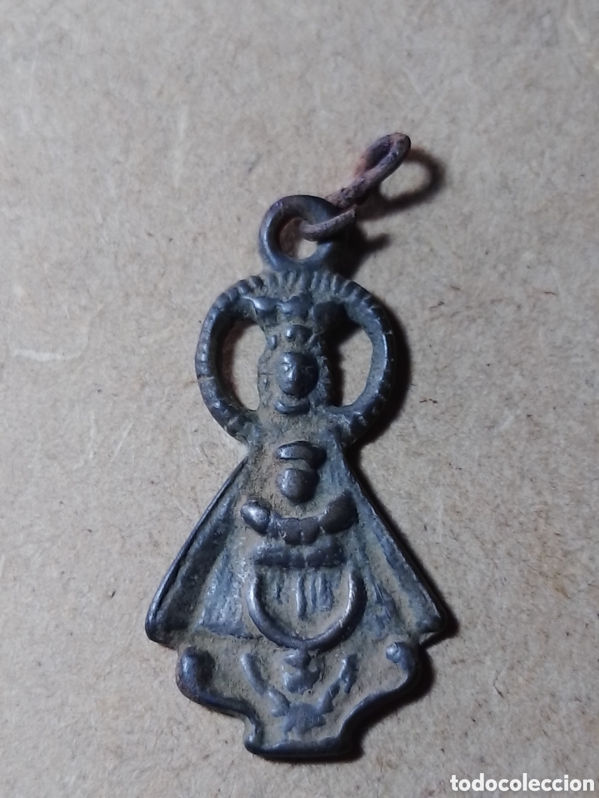 Antig&uuml;edades: Antigua Medalla pastoril. - Foto 1