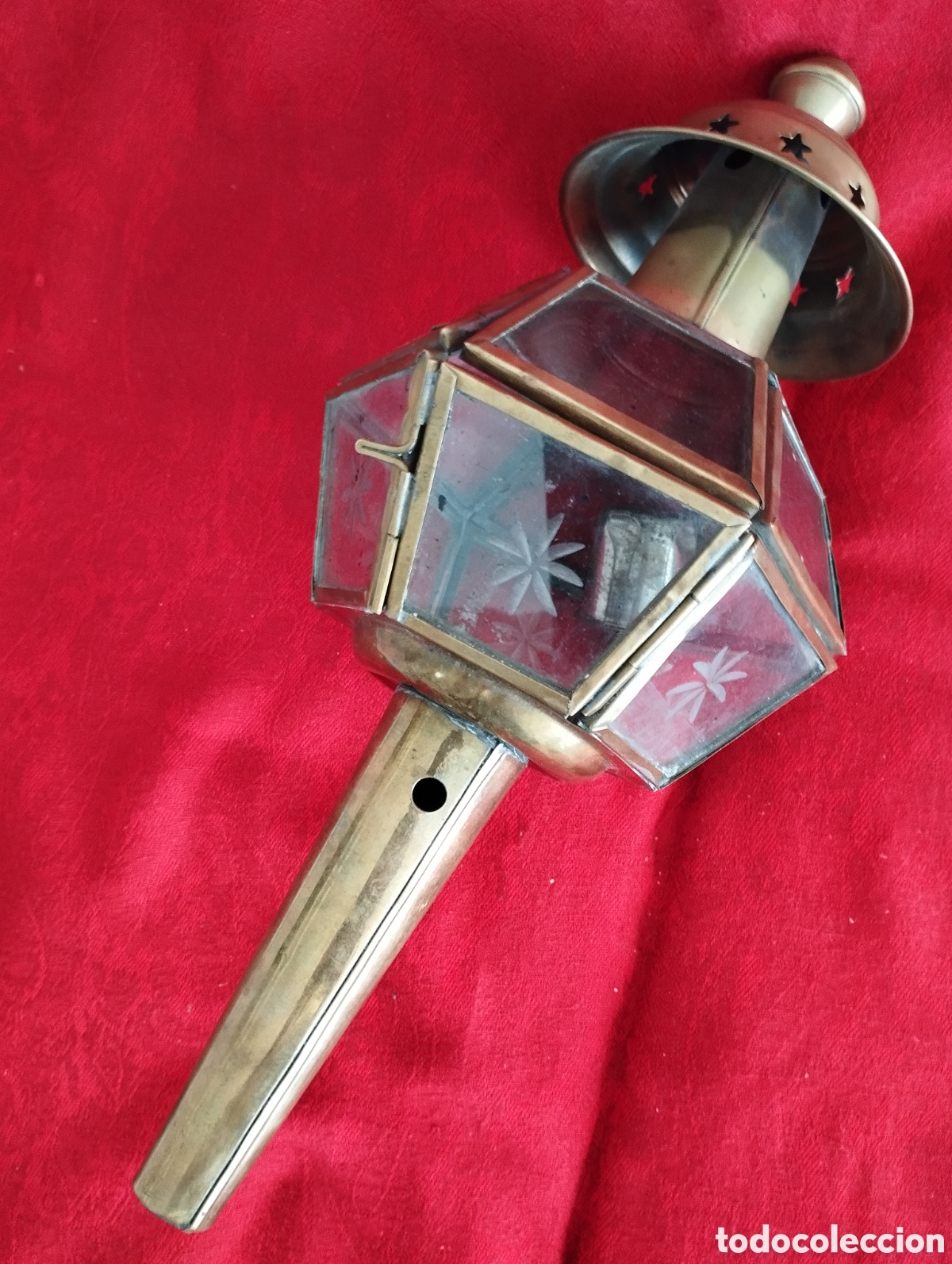 Antig&uuml;edades: Antiguo Farol Bronce. - Foto 3
