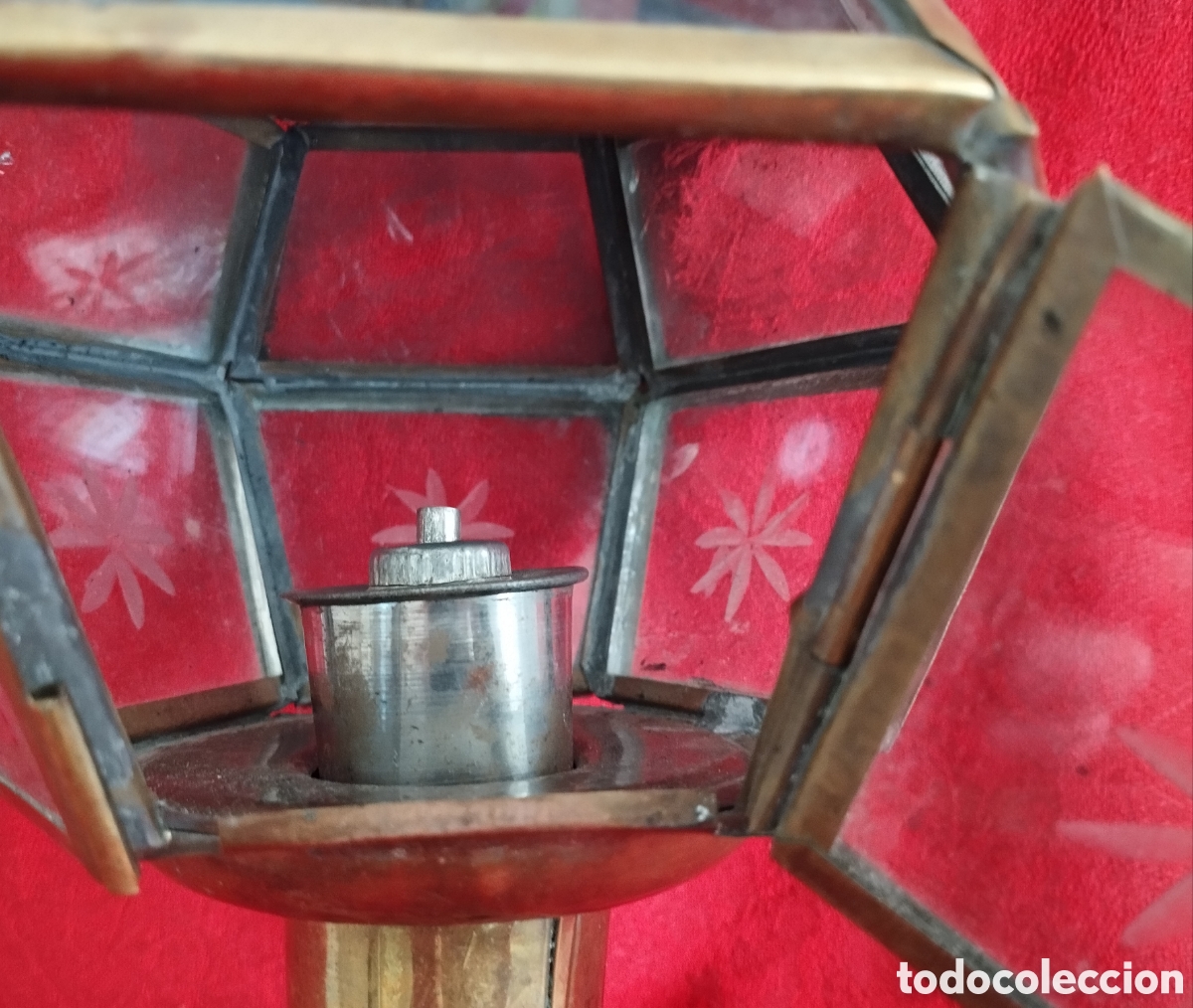 Antig&uuml;edades: Antiguo Farol Bronce. - Foto 4