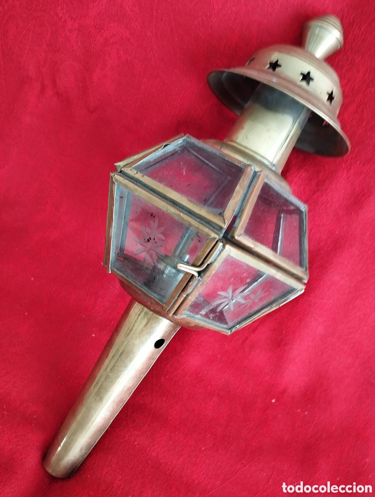 Antig&uuml;edades: Antiguo Farol Bronce. - Foto 8