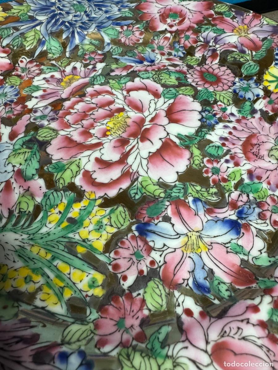Antig&uuml;edades: Plato decorativo chino de Macao - Foto 3