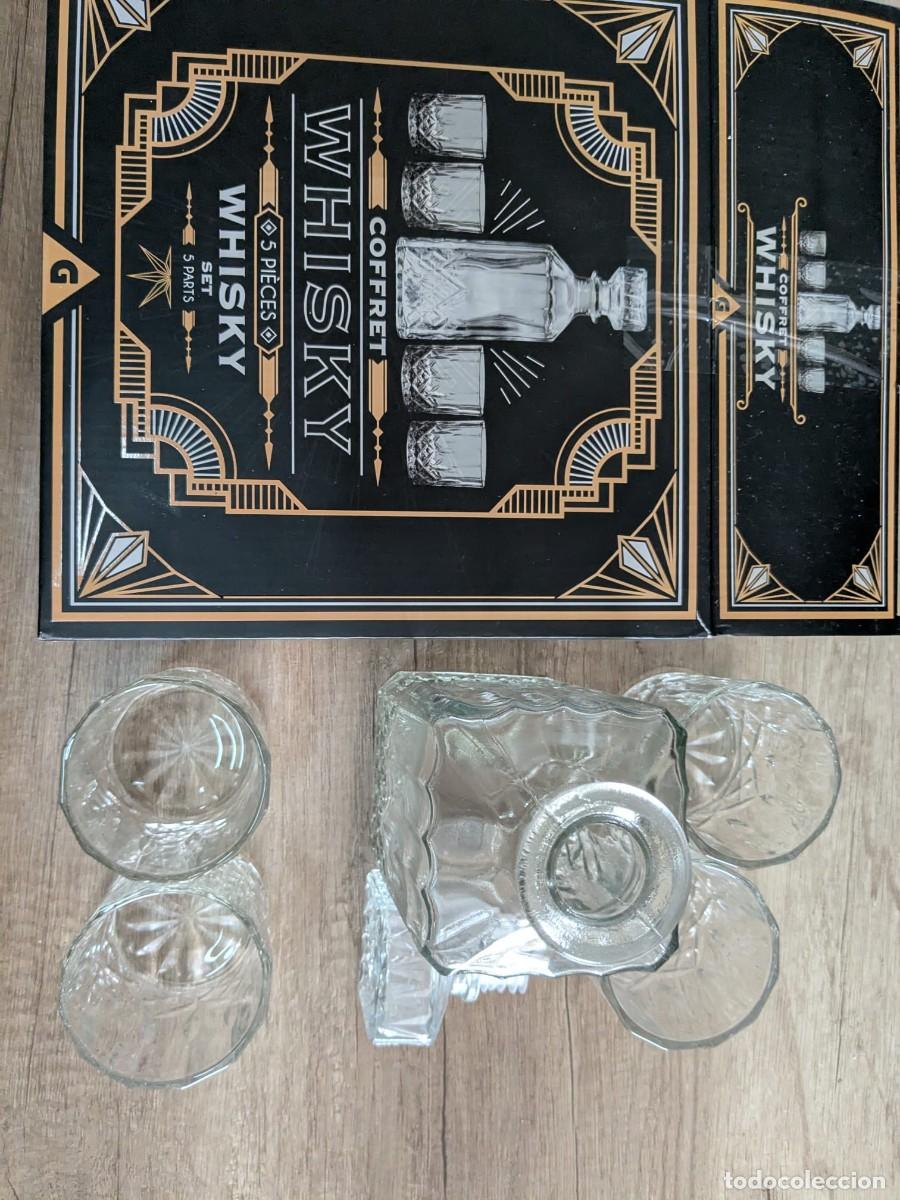 Antig&uuml;edades: Juego licorera whisky - Foto 2