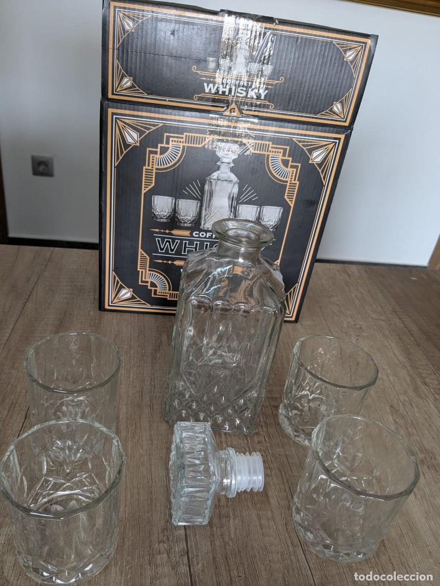 Antig&uuml;edades: Juego licorera whisky - Foto 3