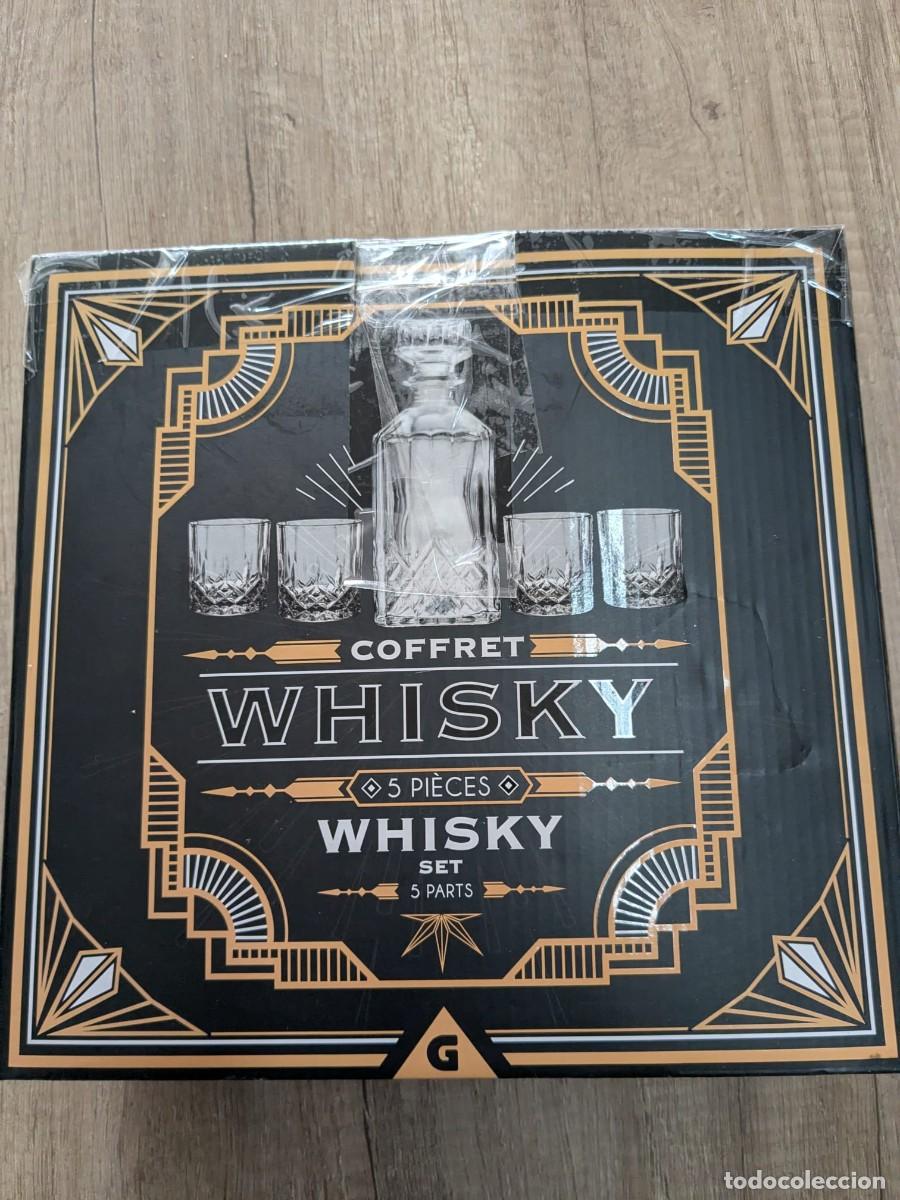 Antig&uuml;edades: Juego licorera whisky - Foto 5