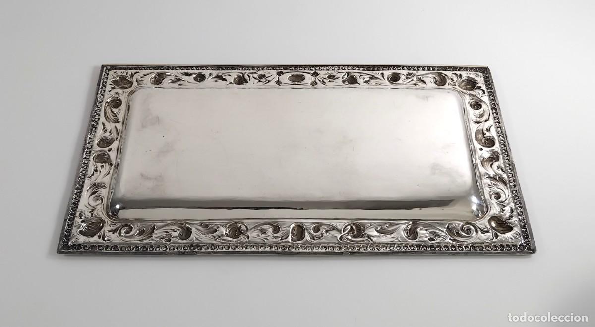 Antig&uuml;edades: 916/1000 Plata. Bndeja - Foto 6