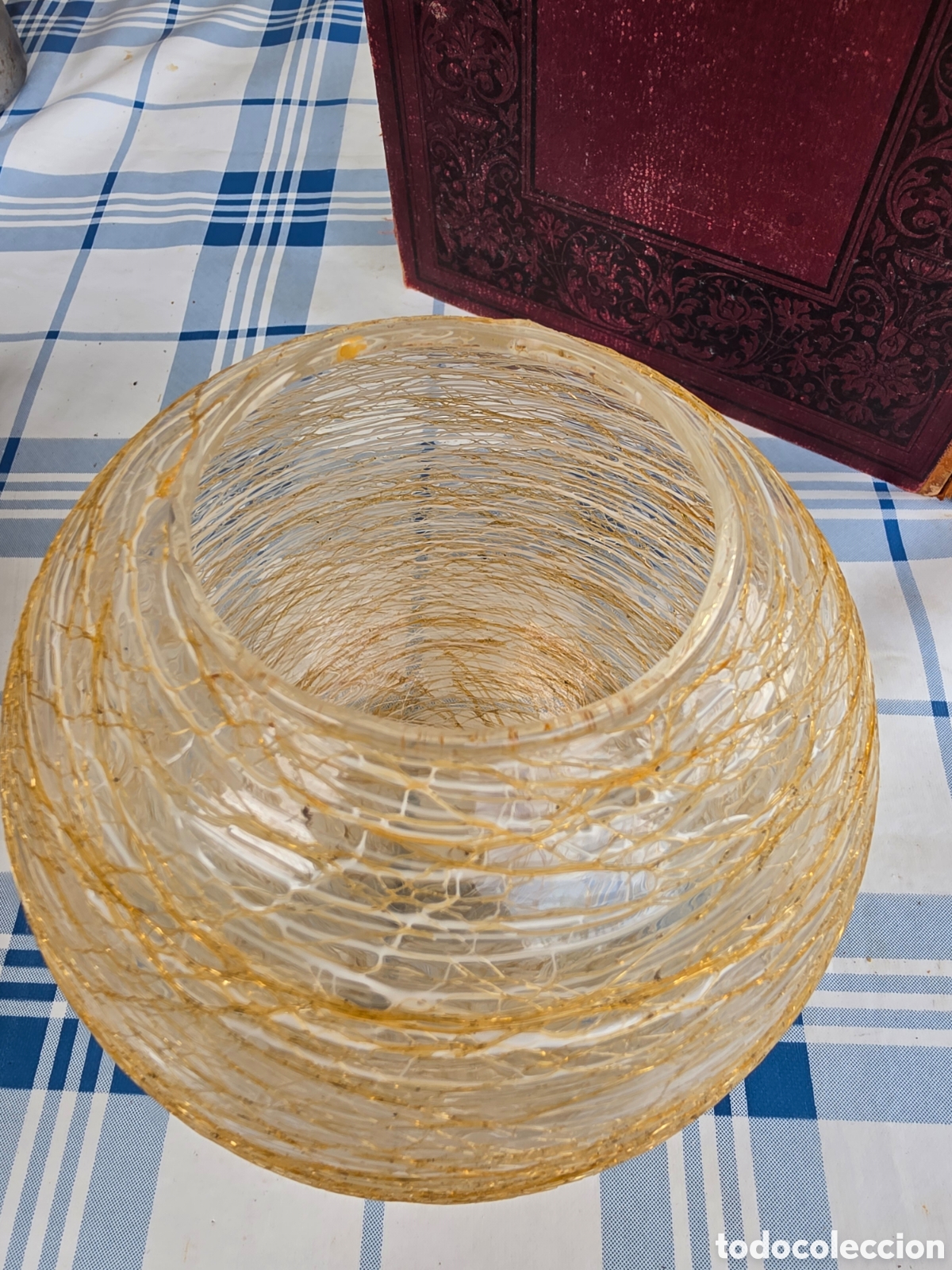 Antig&uuml;edades: Tulipa antigua cristal - Foto 2
