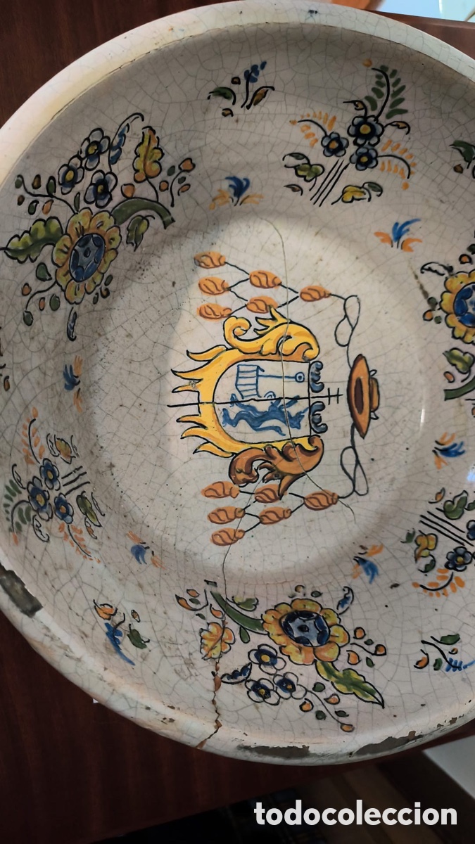 Antig&uuml;edades: Antiguo lebrillo de Talavera - Foto 2
