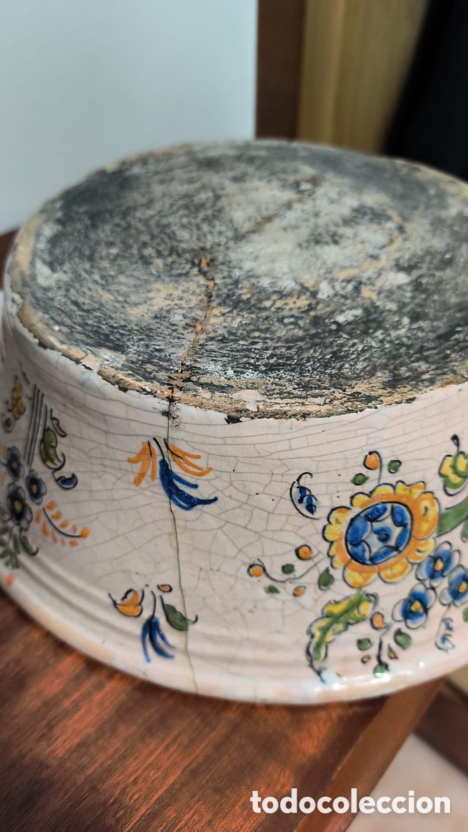 Antig&uuml;edades: Antiguo lebrillo de Talavera - Foto 6