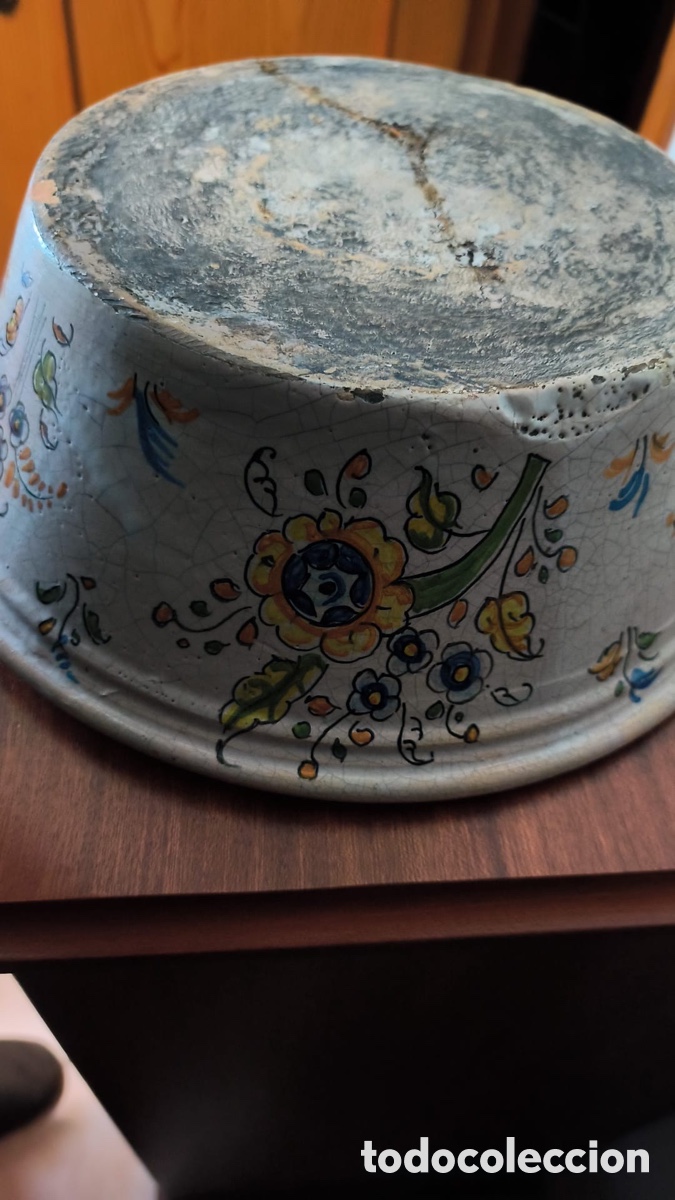 Antig&uuml;edades: Antiguo lebrillo de Talavera - Foto 8