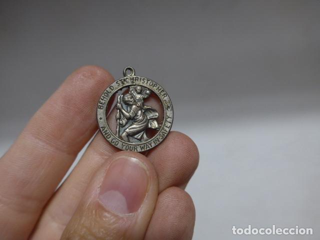 Antig&uuml;edades: Antigua medalla religiosa a identificar, san Christopher