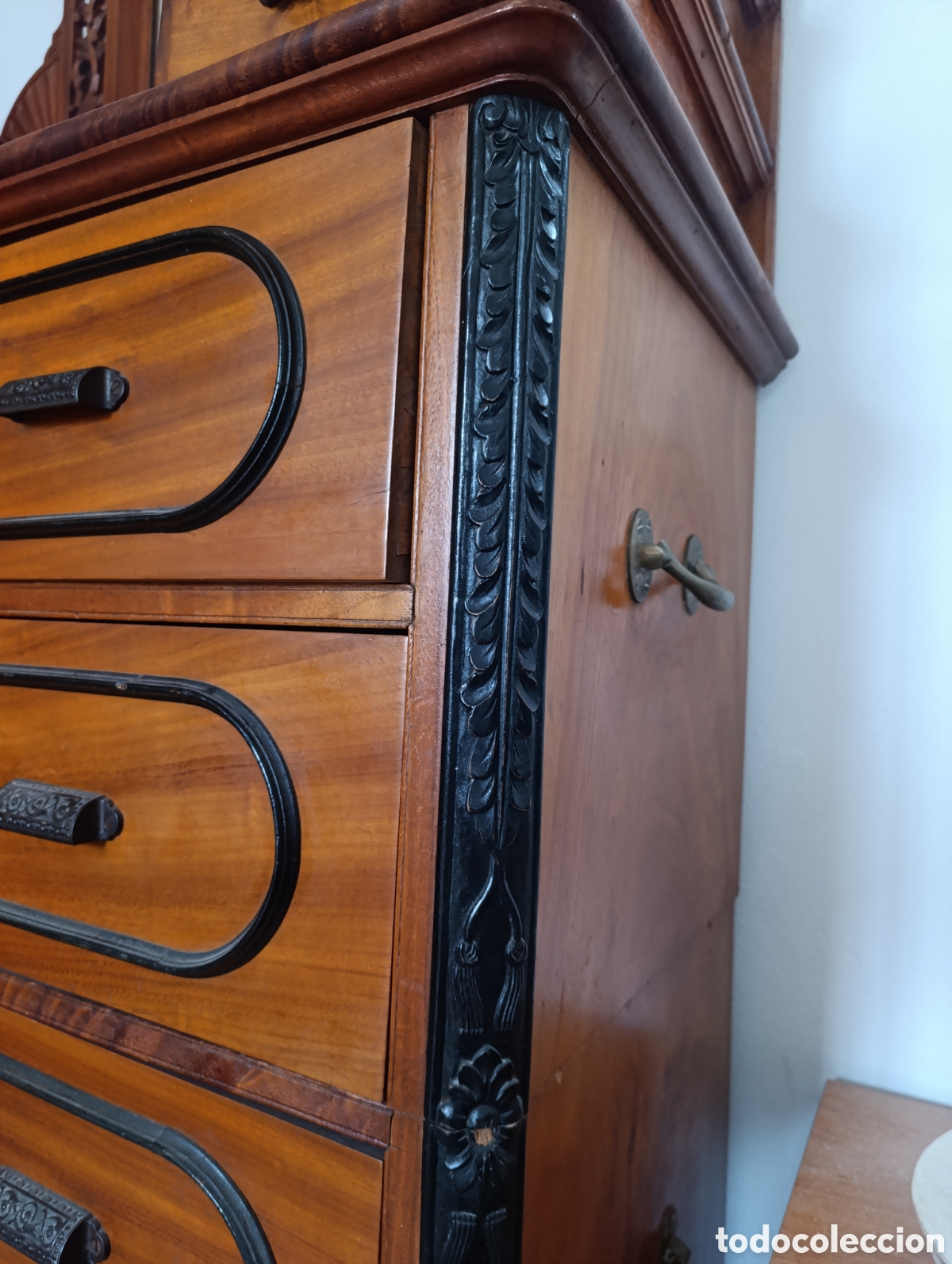 Antig&uuml;edades: C&oacute;moda de madera de alcanfor. No env&iacute;o - Foto 2