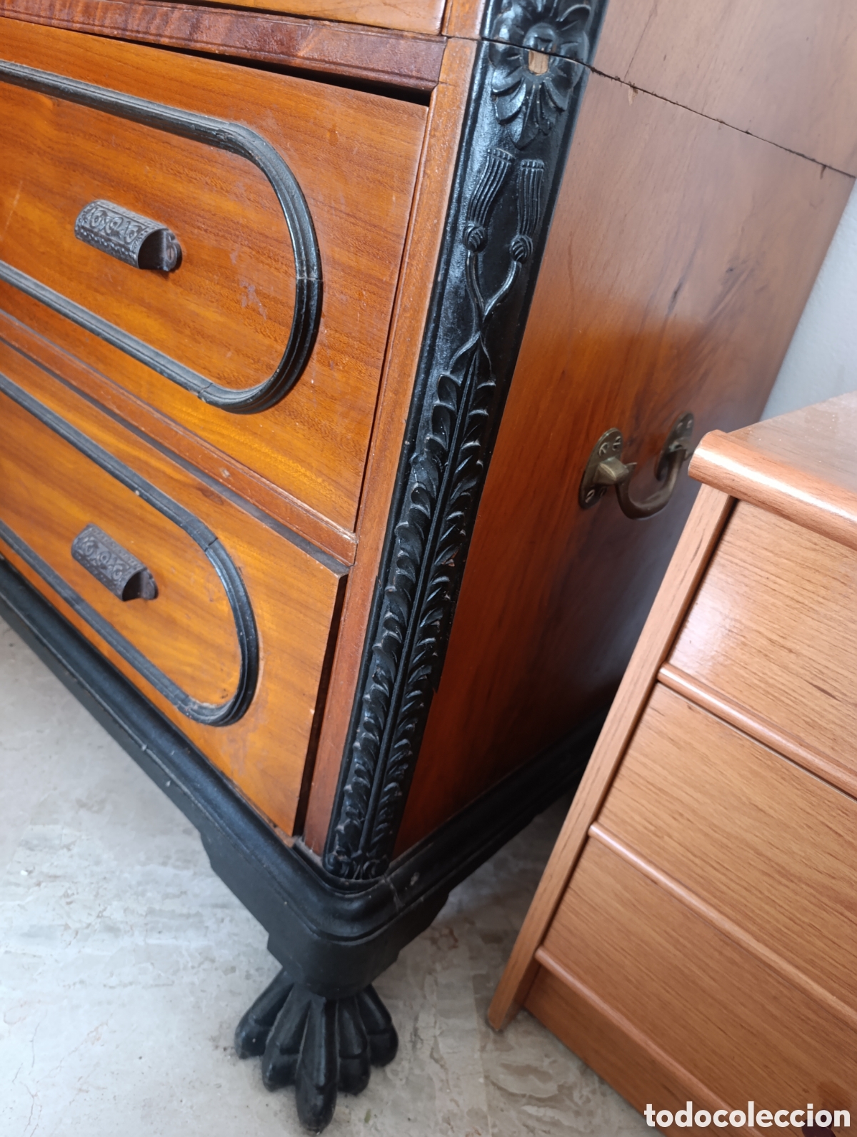 Antig&uuml;edades: C&oacute;moda de madera de alcanfor. No env&iacute;o - Foto 3