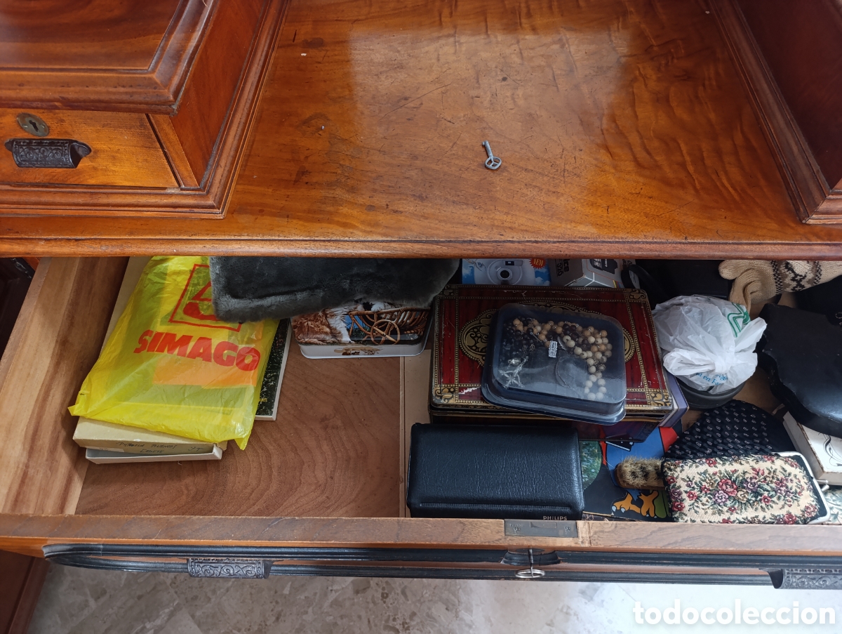 Antig&uuml;edades: C&oacute;moda de madera de alcanfor. No env&iacute;o - Foto 11