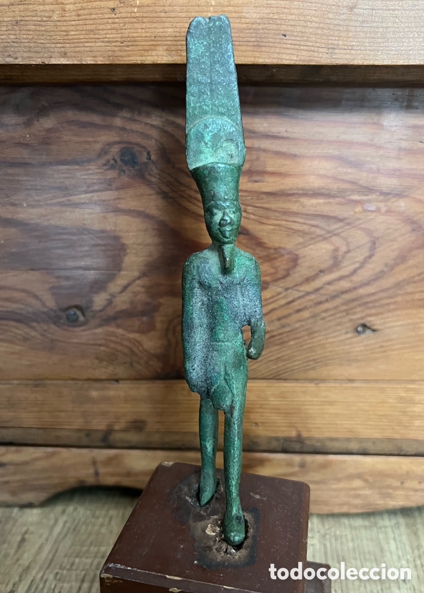 Antig&uuml;edades: Estatua de bronce de Am&oacute;n-Ra - Foto 2