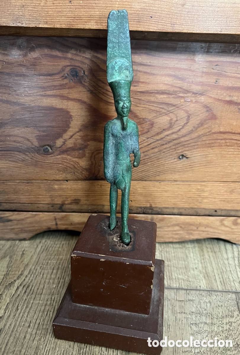 Antig&uuml;edades: Estatua de bronce de Am&oacute;n-Ra - Foto 24