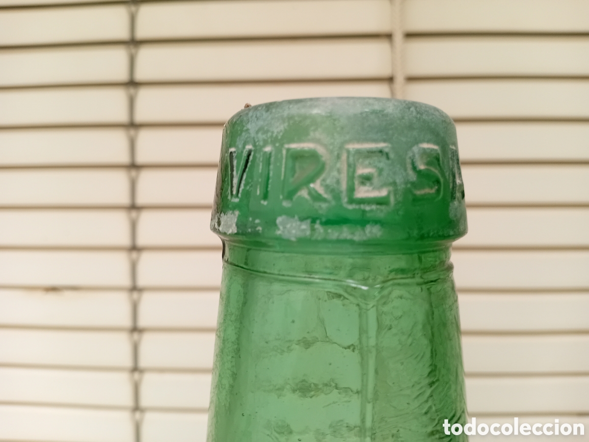 Antig&uuml;edades: DAMAJUANA DE FORMA ORIGINAL MARCA VIRESA - Foto 2