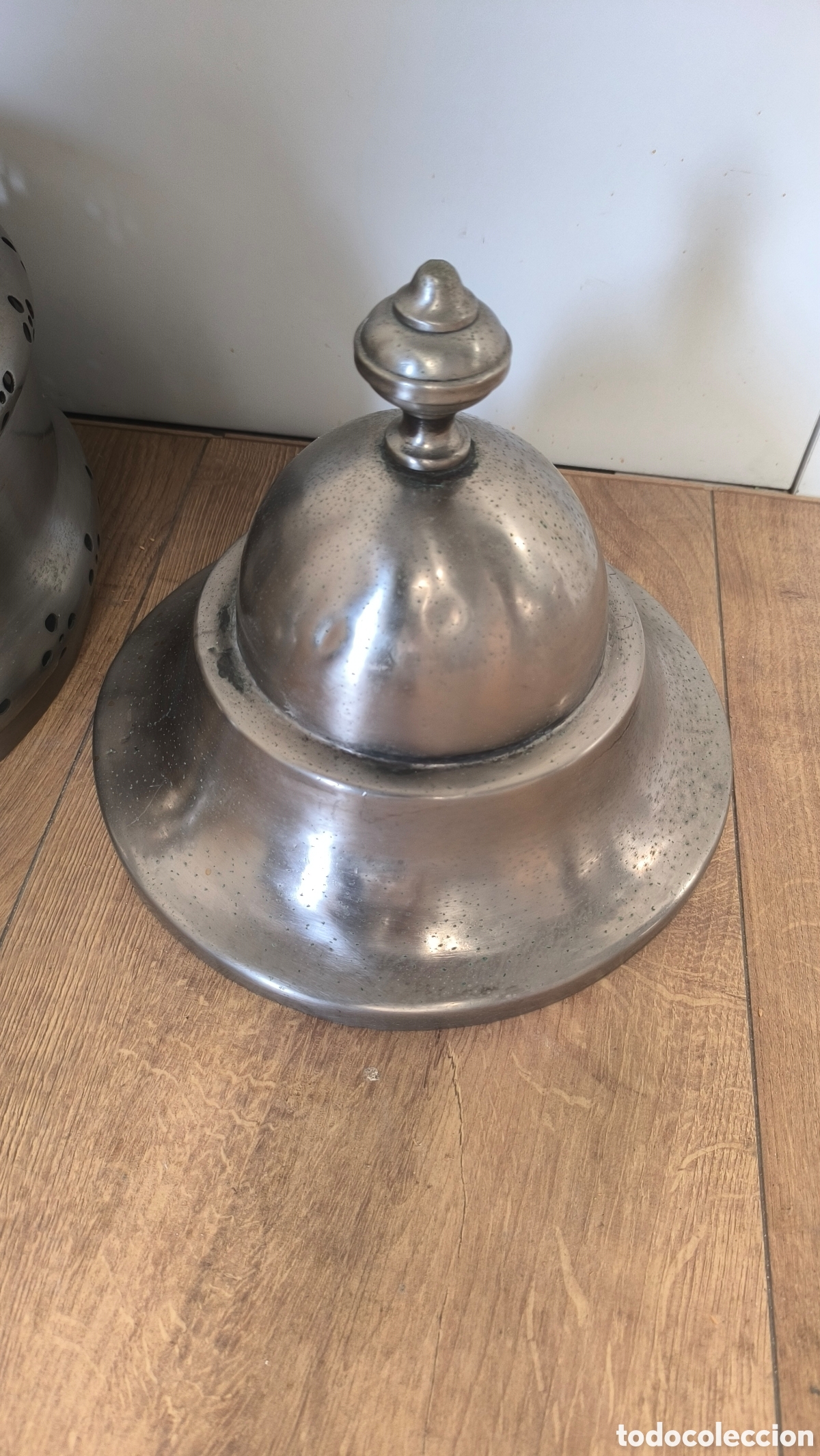 Antig&uuml;edades: CAFETERA SAMOVAR GRANDE ANTIGUA 2 CONPARTIMENTOS - Foto 5