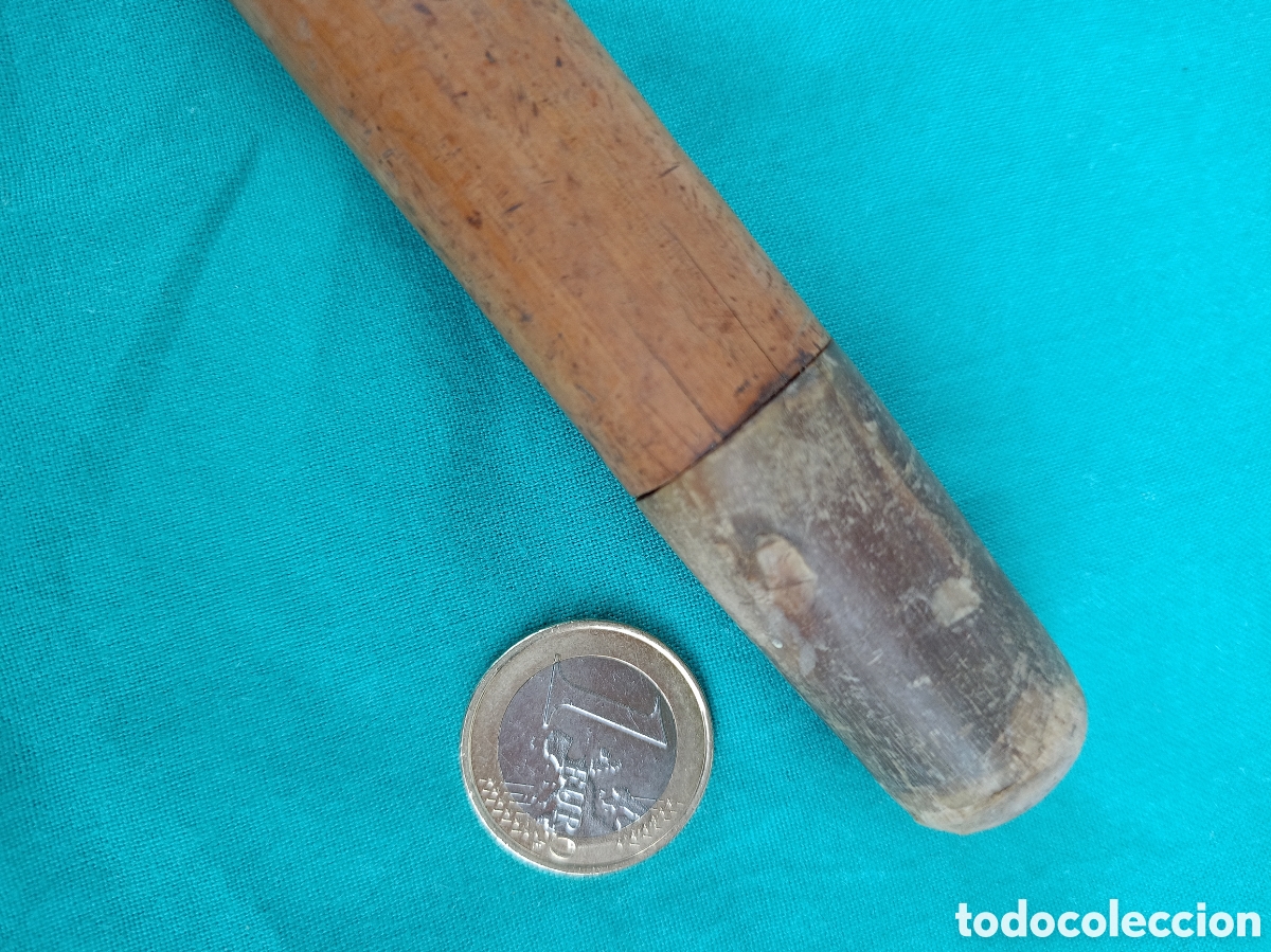 Antig&uuml;edades: ANTIGUO BAST&Oacute;N CON POMO DE MARFIL - Foto 5