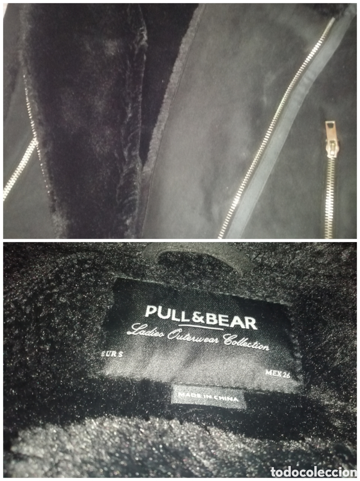 Antig&uuml;edades: Abrigo Pull&Bear Talla S &rdquo;LEER&rdquo; - Foto 6