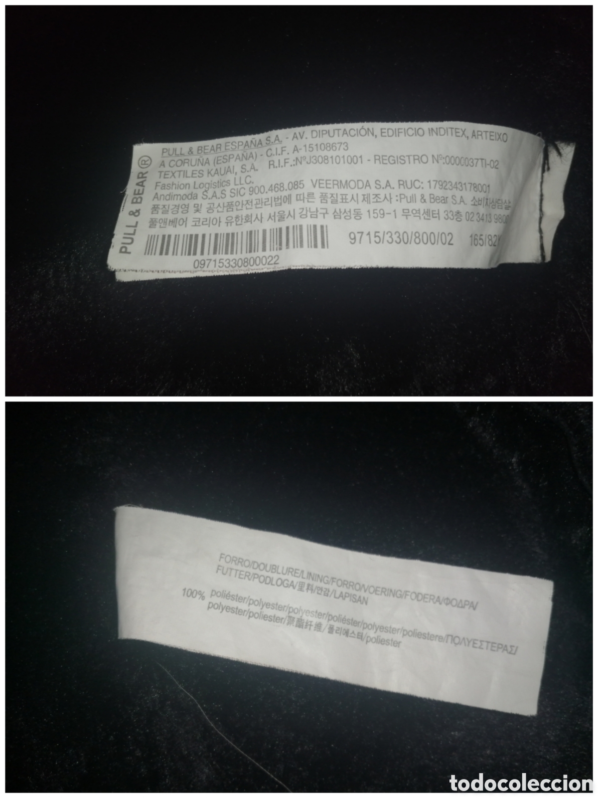 Antig&uuml;edades: Abrigo Pull&Bear Talla S &rdquo;LEER&rdquo; - Foto 7
