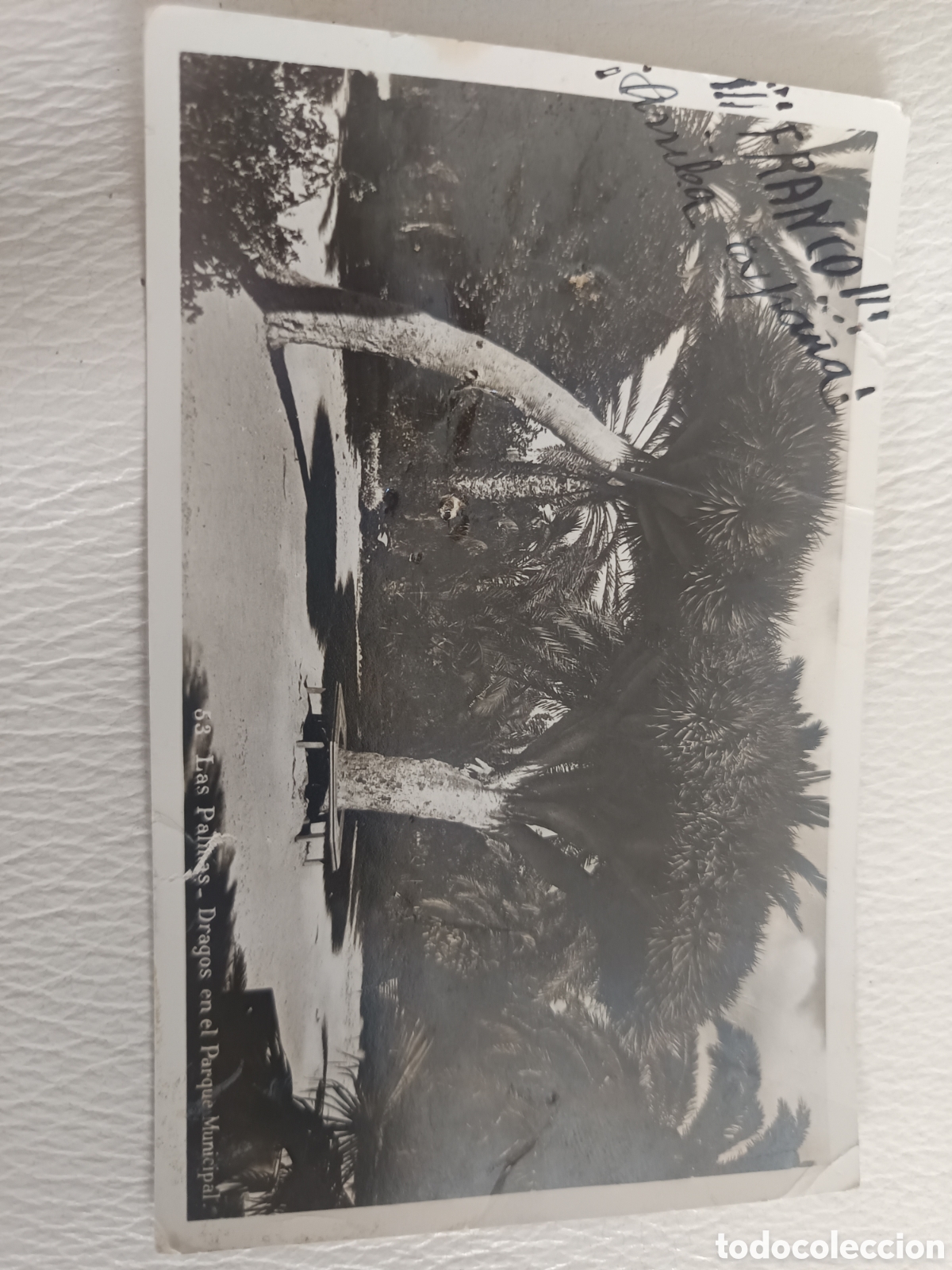 Antig&uuml;edades: Postal antigua de la guerra