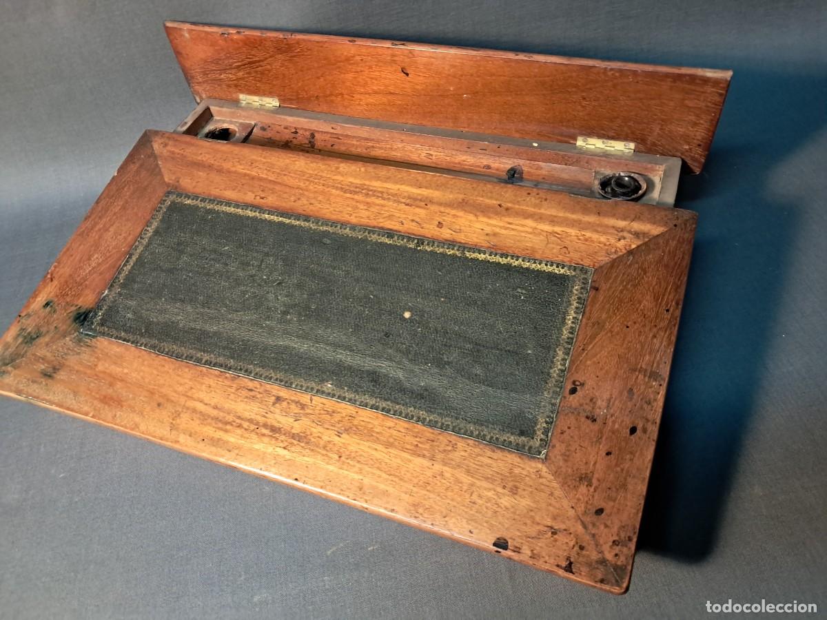 Antig&uuml;edades: ESCRITORIO DE SOBREMESA ANTIGUO - Foto 3