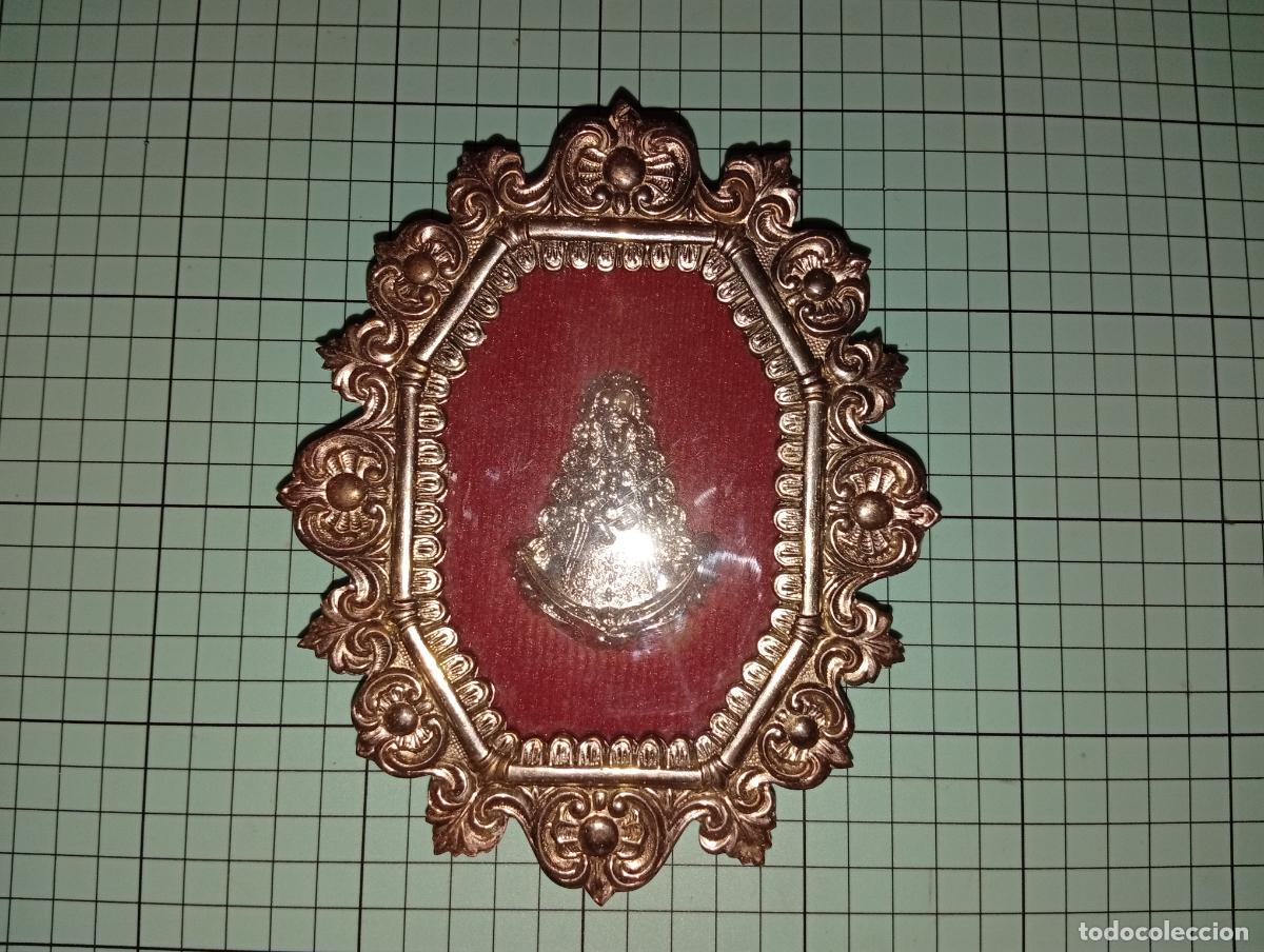 Antig&uuml;edades: Relicario custodio devocional Virgen del Roc&iacute;o