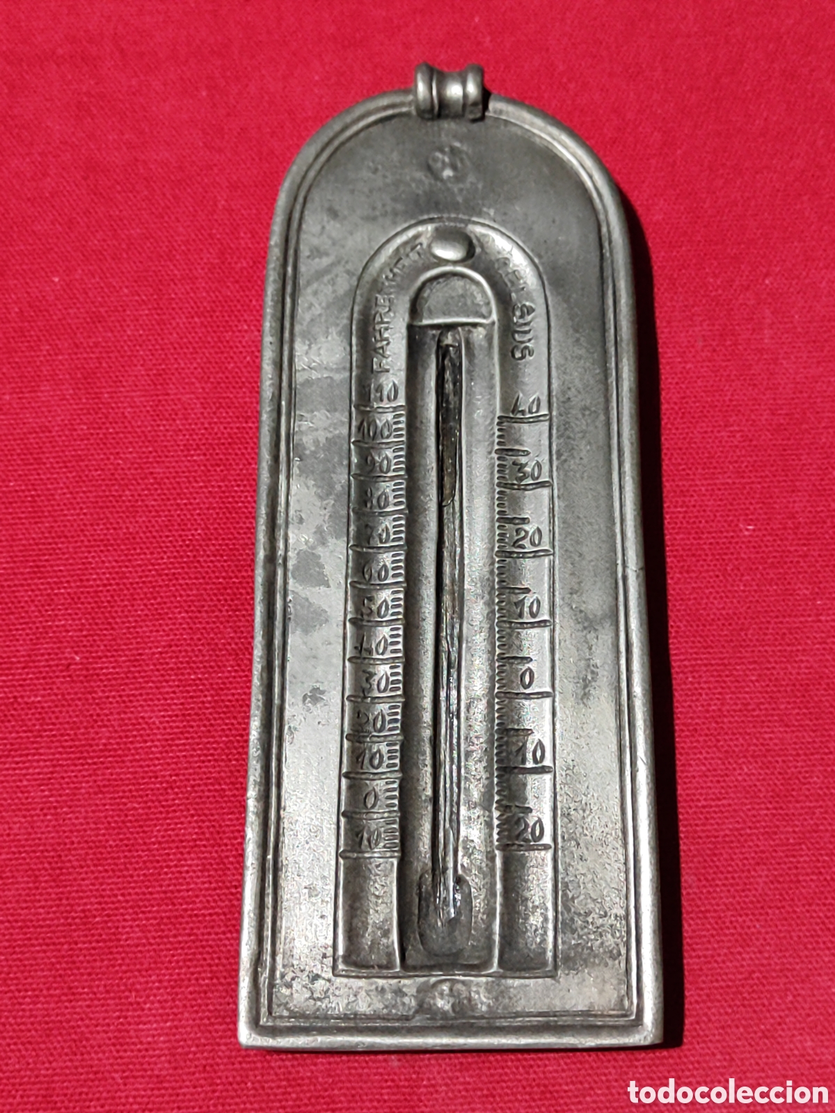 Antig&uuml;edades: Antiguo term&oacute;metro de esta&ntilde;o 95% o pertrel