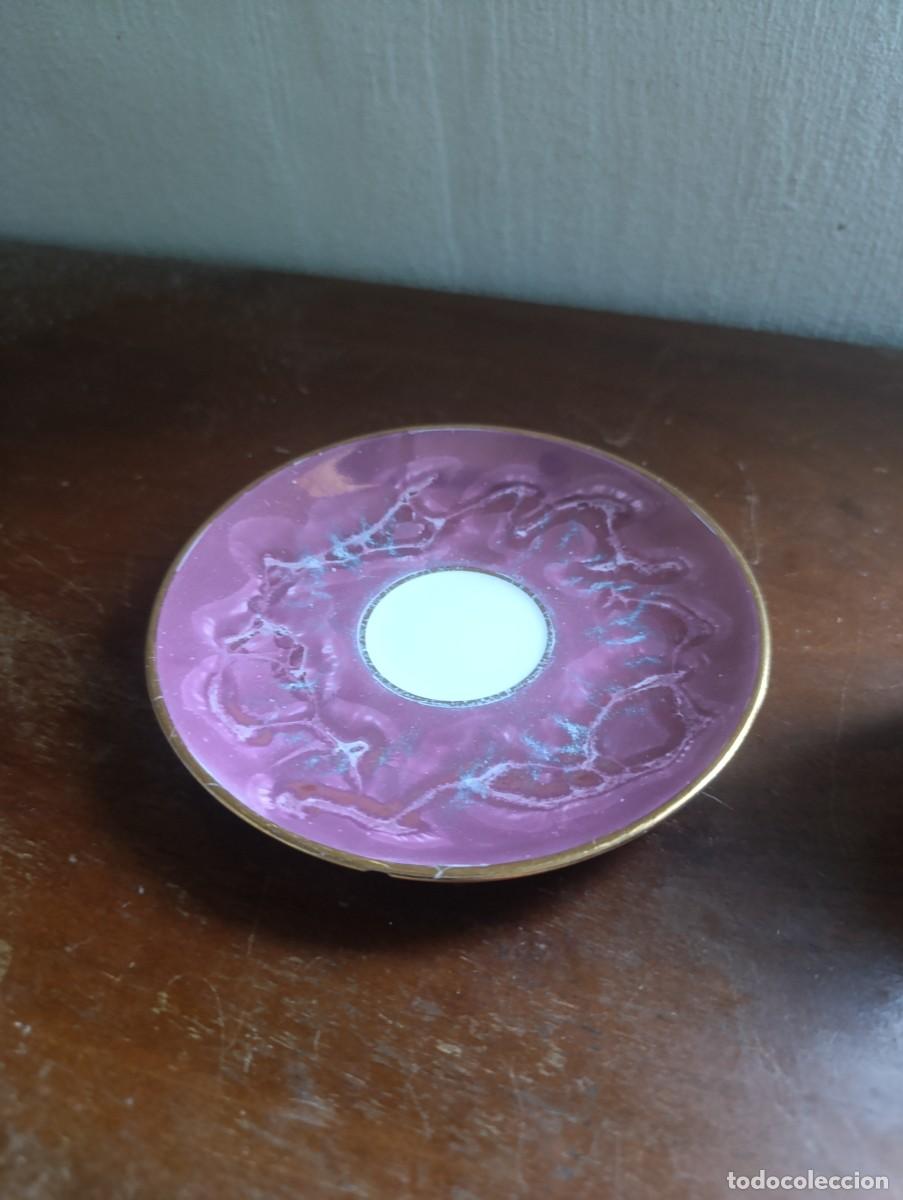 Antig&uuml;edades: Bonito platillo de porcelana Giachetti - Foto 1