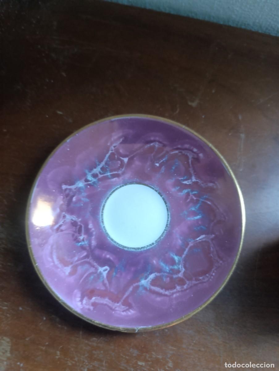 Antig&uuml;edades: Bonito platillo de porcelana Giachetti - Foto 2