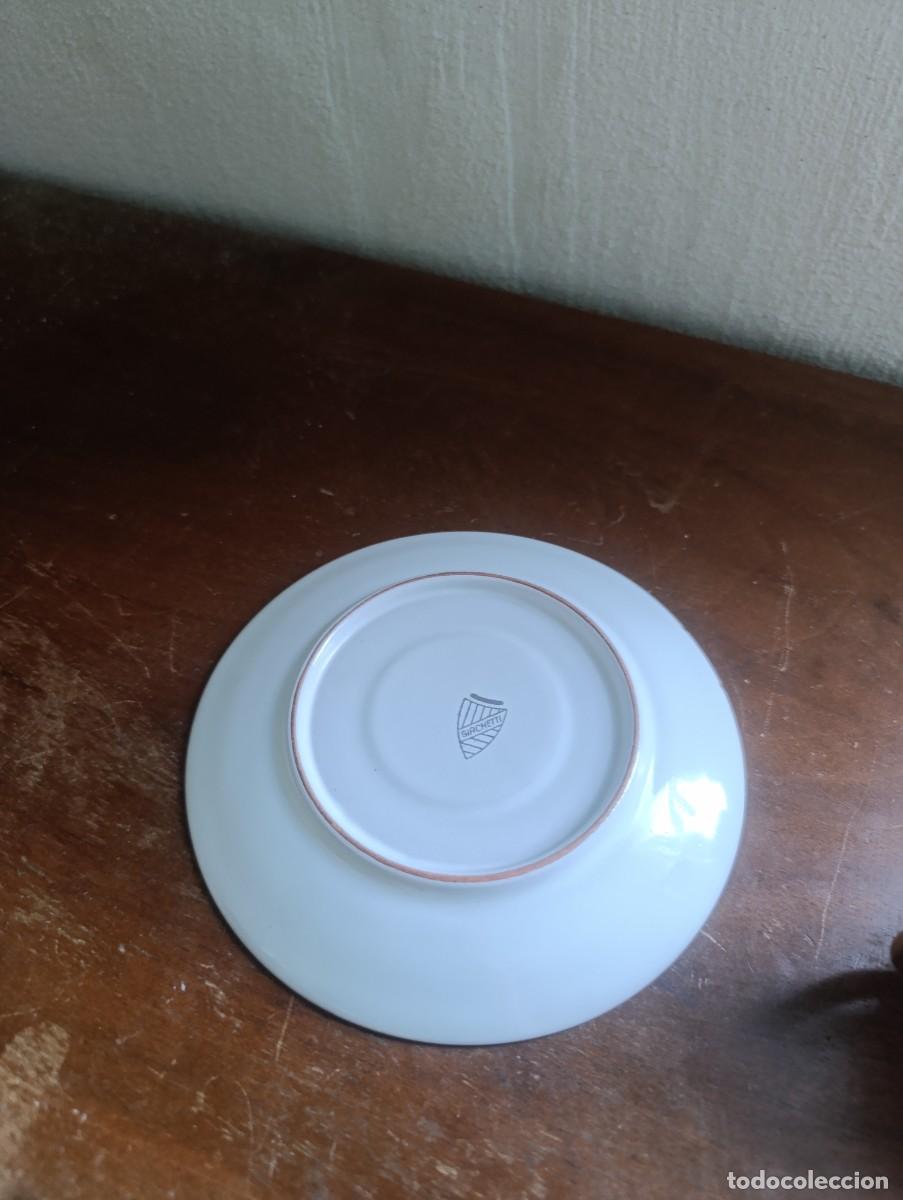 Antig&uuml;edades: Bonito platillo de porcelana Giachetti - Foto 3