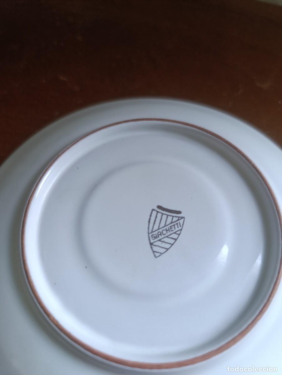 Antig&uuml;edades: Bonito platillo de porcelana Giachetti - Foto 4