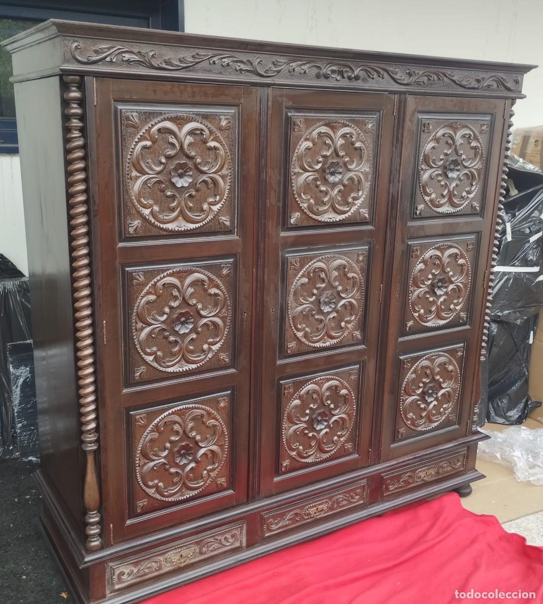 Antig&uuml;edades: Dormitorio salom&oacute;nica completo - Foto 3