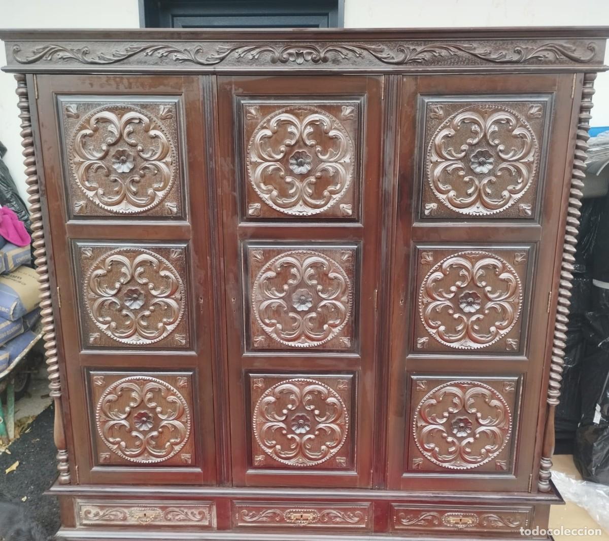 Antig&uuml;edades: Dormitorio salom&oacute;nica completo - Foto 6