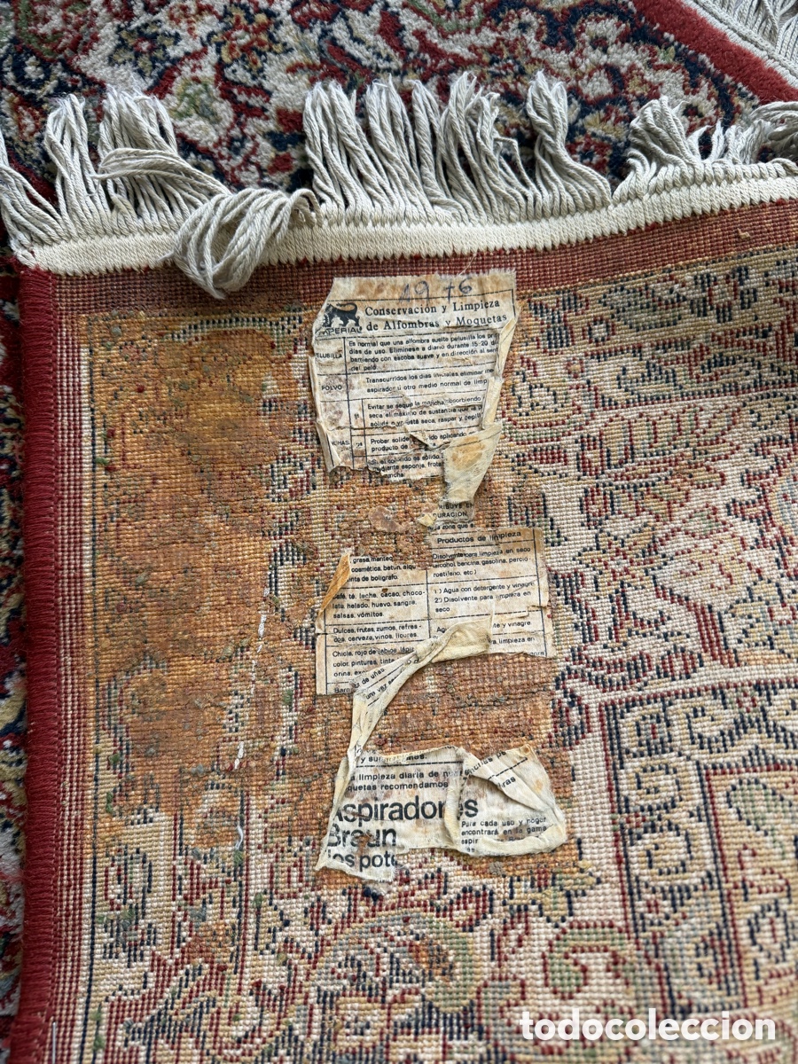 Antig&uuml;edades: Alfombra persa antigua 2 - Foto 3