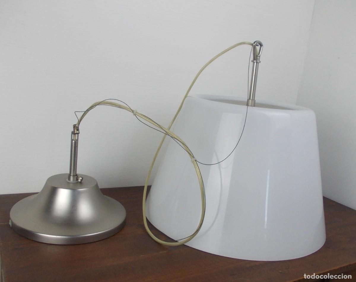 Antiguidades: L&aacute;mpara colgante con tulipa cer&aacute;mica blanca STOCKHOLM T0510 estilo n&oacute;rdico moderno iluminaci&oacute;n