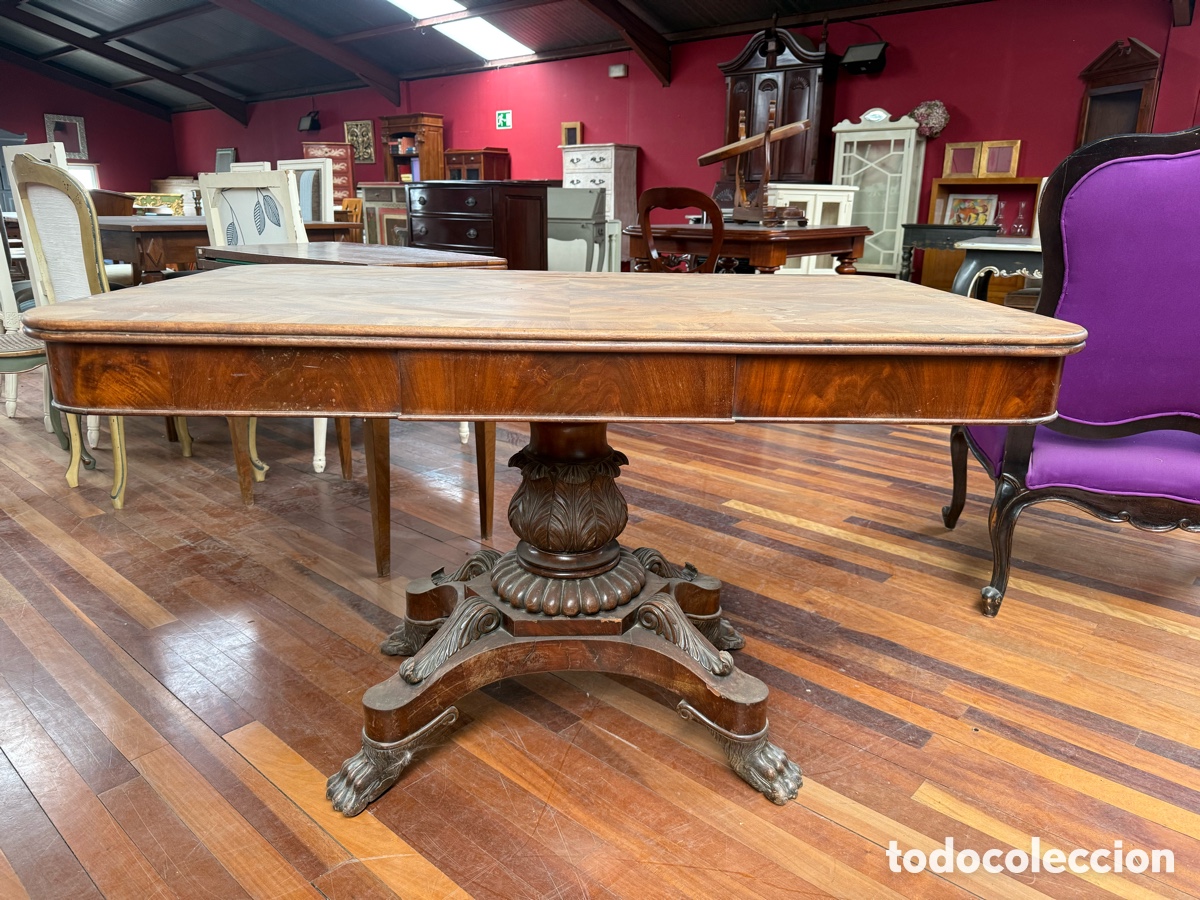 Antig&uuml;edades: Guerid&oacute;n Velador mesa de centro - Foto 12
