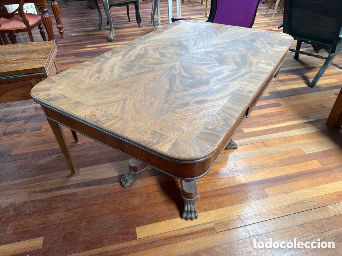 Antig&uuml;edades: Guerid&oacute;n Velador mesa de centro - Foto 14