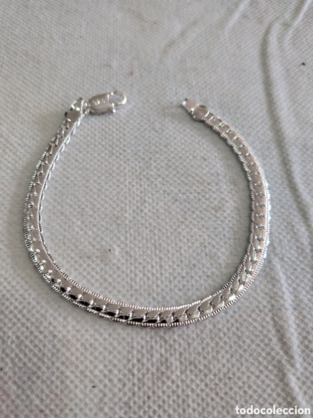 Antig&uuml;edades: Pulsera de plata de ley 925