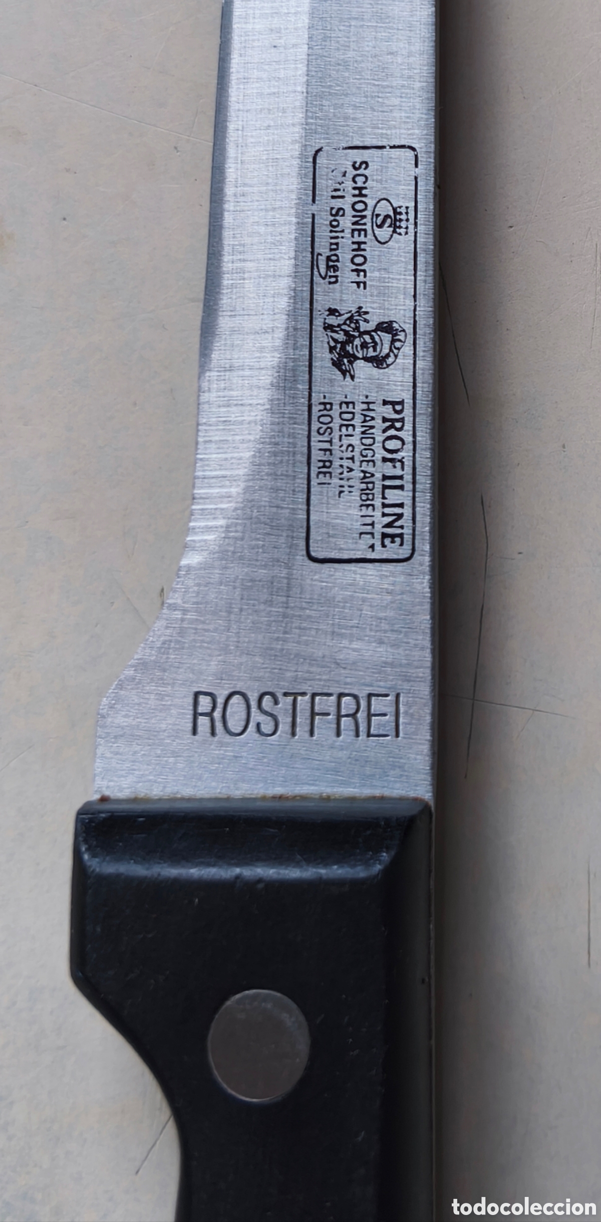Antig&uuml;edades: Cuchillo de chef Solingen Profiline- Handgearbeitet - Foto 2