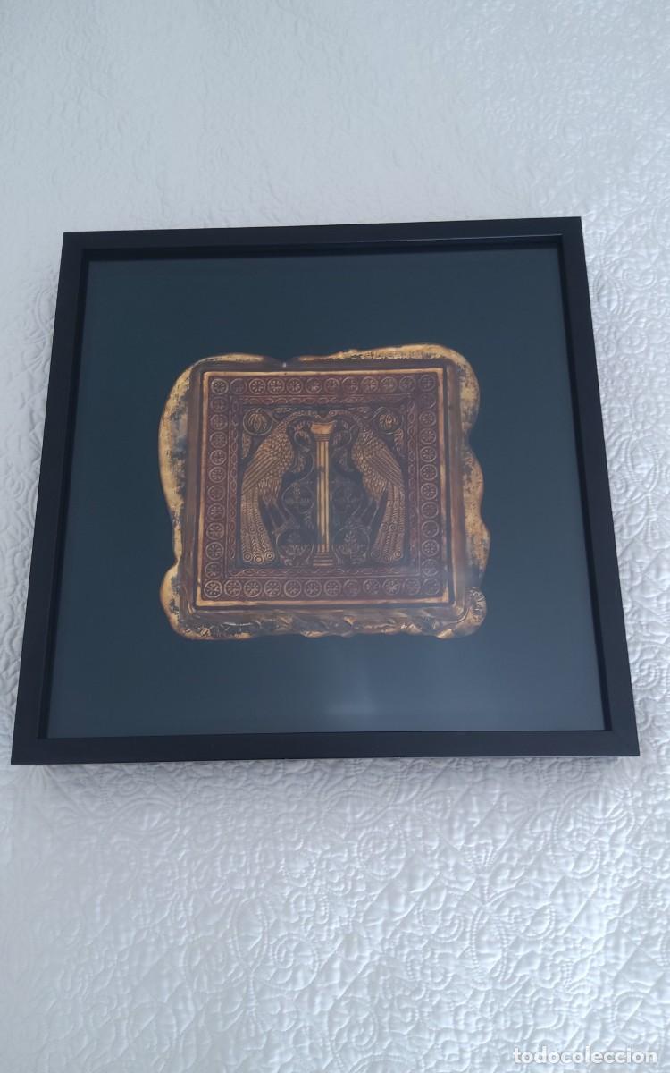 Antig&uuml;edades: Bajorrelieve de cristal de Murano.