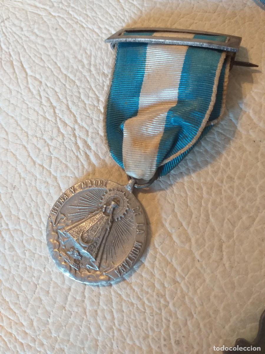 Antiques: MEDALLA RECUERDO DE LA CORONACION DE LA REINA DE LA MONTA&Ntilde;A 1955