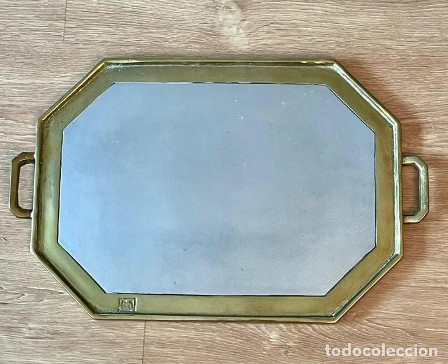 Antig&uuml;edades: Bandeja David Marshall. (42 x 30 cm) - Foto 1