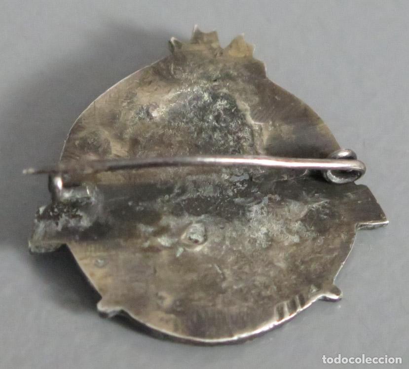 Antig&uuml;edades: BROCHE. CORZO. PLATA. HACIA 1940 - Foto 3