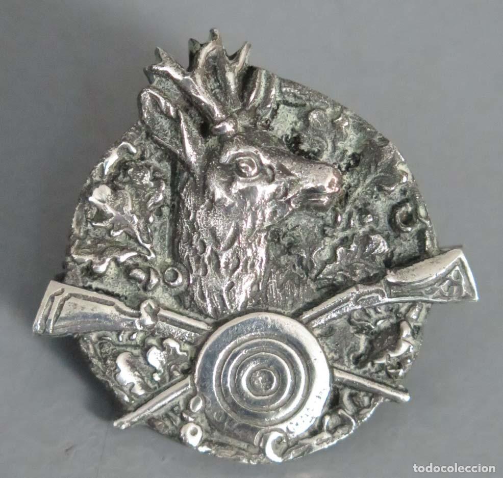 Antig&uuml;edades: BROCHE. CORZO. PLATA. HACIA 1940 - Foto 1