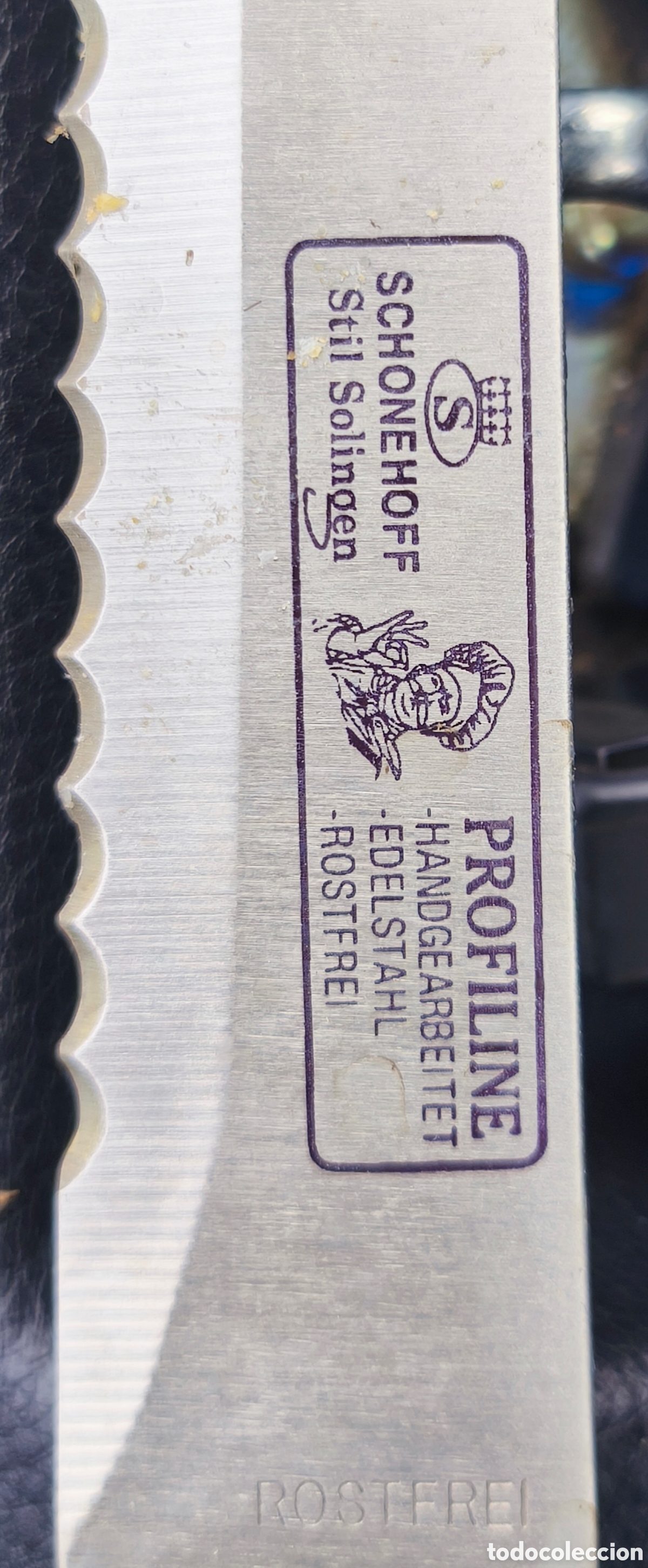 Antig&uuml;edades: Cuchillo de chef Solingen Profiline- Handgearbeitet - Foto 3