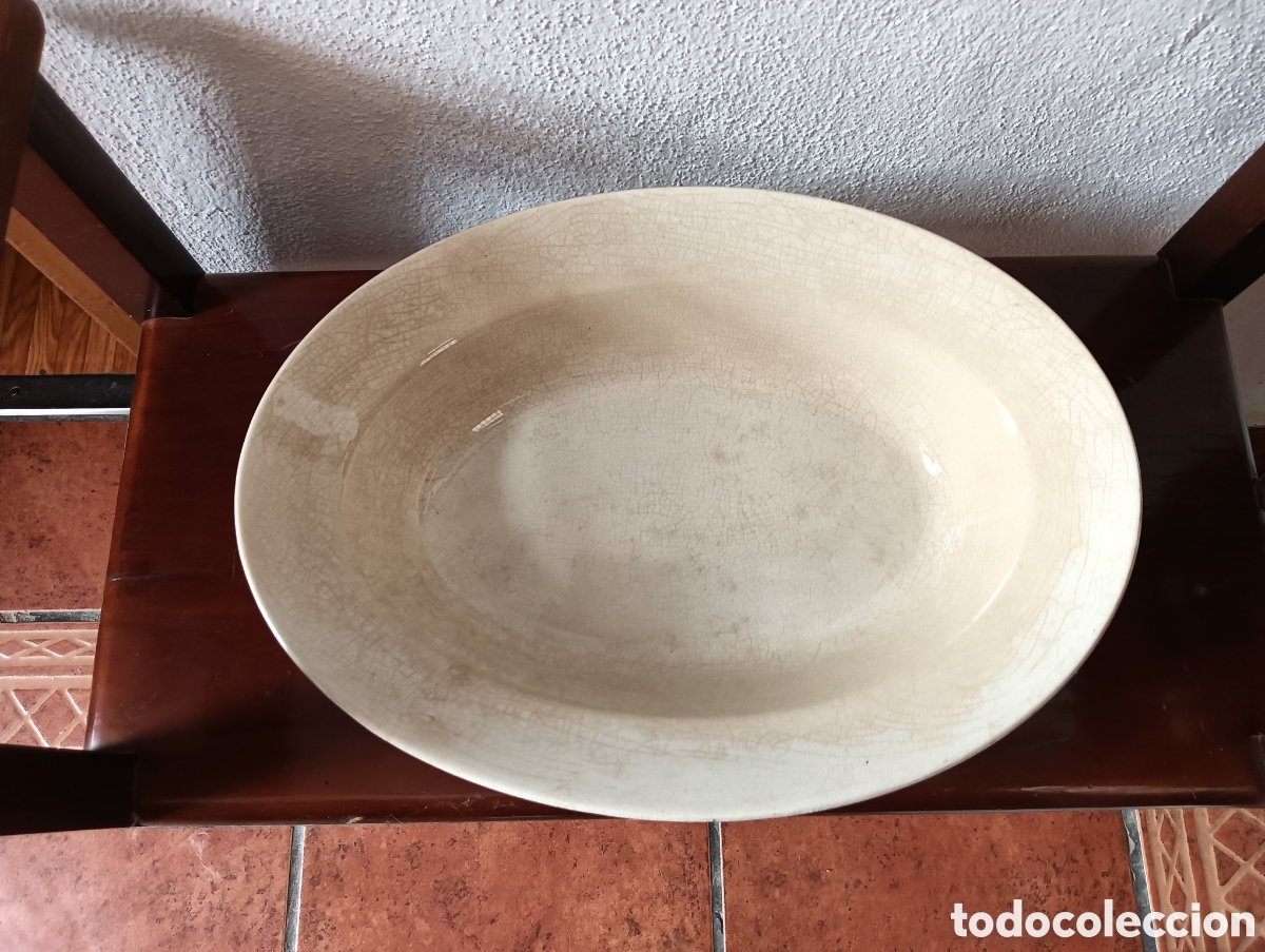 Antig&uuml;edades: Bandeja de La Cartuja. A&ntilde;os 50.